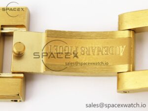 Audermars Piguet Royal Oak 37mm 15450 YG IPF Best Edition White Dial on YG Bracelet SA3120 Super Clone - Image 32