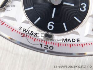 AUDEMARS PIGUET ROYAL OAK OFFSHORE 42MM SS APF 1:1 BEST EDITION WHITE/BLACK DIAL ON SS BRACELET STRAP A7750 - Image 12