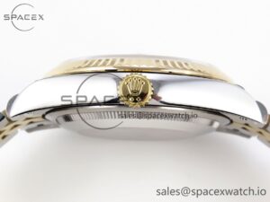 Rolex DateJust 36 SS 126233 BPF 1:1 Best Edition 904L Steel YG Textured Dial on Jubilee Bracelet VS3235 - Image 14