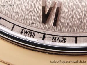 Omega De Ville Power Reserve RG MKF 1:1 Best Edition RG Textured Dial on Brown Leather Strap A8810 - Image 12