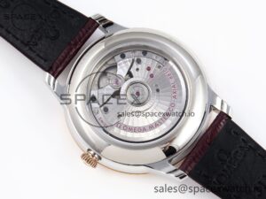 Omega De Ville Power Reserve RG MKF 1:1 Best Edition RG Textured Dial on Brown Leather Strap A8810 - Image 17
