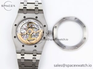 Audermars Piguet Royal Oak 39mm 15202 SS IPF 1:1 Best Edition Green/Black Dial on SS Bracelet A2121 - Image 17