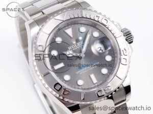 Rolex Yacht-Master 126622 904L Steel C+SF 1:1 Best Edition Gray Dial on SS Bracelet VR3235 - Image 3