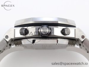 Audermars Piguet Royal Oak Offshore 42mm SS APF 1:1 Best Edition Gray Dial Black Markers on SS Bracelet A7750 - Image 15