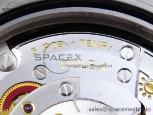 ROLEX DATEJUST 41 126331 VSF 1:1 BEST EDITION 904L STEEL GRAY TEXTURED DIAL ON SS/RG JUBILEE BRACELET VS3235 - Image 24