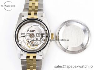 Rolex DateJust 36 SS 126233 BPF 1:1 Best Edition 904L Steel YG Textured Dial on Jubilee Bracelet VS3235 - Image 17