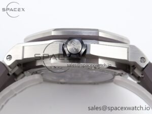 AUDEMARS PIGUET ROYAL OAK OFFSHORE DIVER 15720 APSF 1:1 BEST EDITION GRAY DIAL ON GRAY RUBBER STRAP SA4308 - Image 14