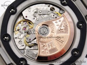 AUDEMARS PIGUET ROYAL OAK OFFSHORE 42MM SS APF 1:1 BEST EDITION WHITE/BLACK DIAL ON SS BRACELET STRAP A7750 - Image 21