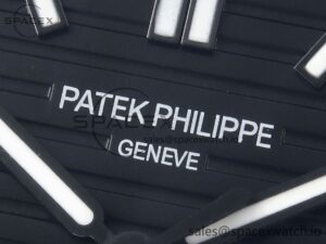 Patek Philippe NAUTILUS 5711 DIW CARBON DIWF 1:1 BEST EDITION BLACK TEXTURED DIAL ON CARBON BRACELET 324CS - Image 9