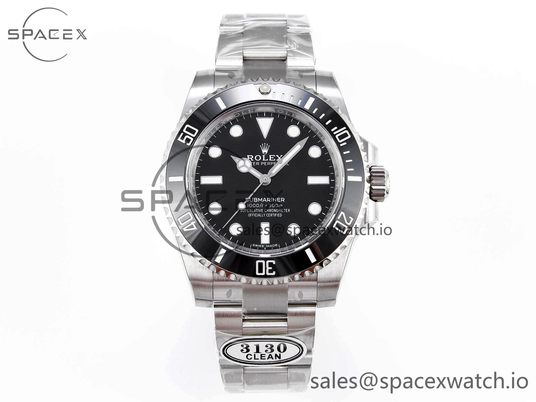 IMG_0251 Rolex Submariner 114060 No Date Clean 1:1 Best Edition 904L SS Case and Bracelet SA3130 - Image 1