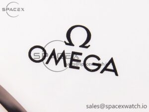 Omega De Ville Date RG MKF 1:1 Best Edition White Dial Roman Marker on Brown Leather Strap A8800 - Image 9