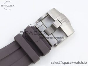 AUDEMARS PIGUET ROYAL OAK OFFSHORE DIVER 15720 APSF 1:1 BEST EDITION GRAY DIAL ON GRAY RUBBER STRAP SA4308 - Image 27