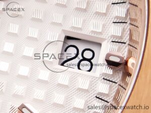Audermars Piguet Royal Oak 37mm 15450 RG IPF Best Edition White Dial on RG Bracelet SA3120 Super Clone - Image 10