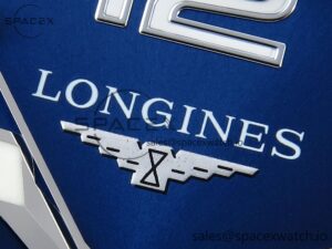 Longines Hydroconquest 43MM SS Blue Ceramic Bezel XF 1:1 Best Edition Blue Dial On SS Bracelet L888 - Image 9