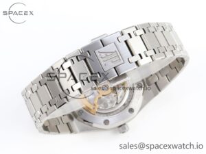 Audermars Piguet Royal Oak 39mm 15202 SS IPF 1:1 Best Edition Blue/Black Textured Dial on SS Bracelet A2121 - Image 15