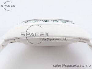 Rolex Daytona AET White Ceramic Case and Bracelet Green Dial SA4130 V2 - Image 14