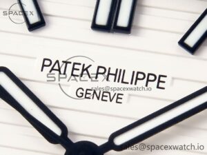 Patek Philippe NAUTILUS 5711 DIW CARBON DIWF 1:1 BEST EDITION WHITE TEXTURED DIAL ON CARBON BRACELET 324CS - Image 9