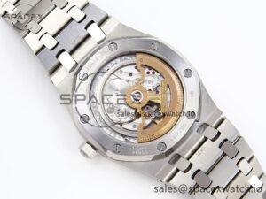 Audermars Piguet Royal Oak 39mm 15202 SS IPF 1:1 Best Edition Blue/Black Textured Dial on SS Bracelet A2121 - Image 16