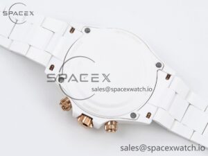 Rolex Daytona AET White Ceramic Case and Bracelet Green Dial SA4130 V2 - Image 17