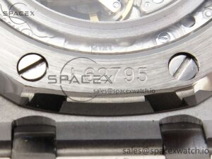 Audermars Piguet Royal Oak 39mm 15202 SS IPF 1:1 Best Edition Blue/Black Textured Dial on SS Bracelet A2121 - Image 26