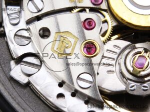 PATEK PHILIPPE NAUTILUS 5711 SS GPF 1:1 BEST EDITION GRAY DIAL PURPLE DIAMONDS BEZEL ON SS BRACELET 324CS - Image 21
