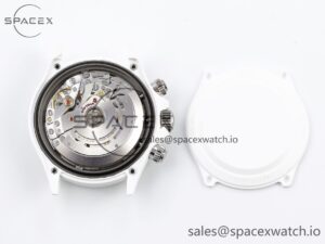 Rolex Daytona AET White Ceramic Case and Bracelet Green Dial SA4130 V2 - Image 18