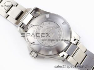 Longines Hydroconquest 43MM SS Black Ceramic Bezel XF 1:1 Best Edition Black Dial On SS Bracelet L888 - Image 16