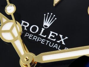 Rolex Submariner 116618 LN Black Ceramic YG Plated 904L Steel Clean 1:1 Best Edition VR3135 - Image 9