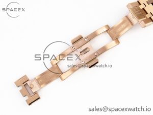 Audermars Piguet Royal Oak 37mm 15450 RG IPF Best Edition White Dial on RG Bracelet SA3120 Super Clone - Image 30