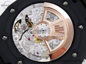 AUDEMARS PIGUET ROYAL OAK OFFSHORE 42MM BLACK CERAMIC APF 1:1 BEST EDITION BLACK TEXTURED DIAL ON BLACK CERAMIC BRACELET A4404 - Image 19