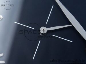 Omega De Ville Power Reserve SS MKF 1:1 Best Edition Black Dial on Black Leather Strap A8810 - Image 13
