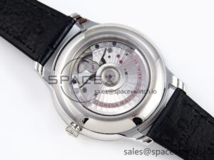 Omega De Ville Power Reserve SS MKF 1:1 Best Edition Blue Textured Dial on Black Leather Strap A8810 - Image 17