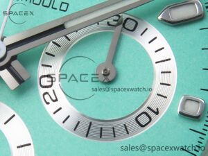 Rolex Daytona AET White Ceramic Case and Bracelet Avocado Green Dial SA4130 V2 - Image 10