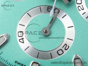 Rolex Daytona AET White Ceramic Case and Bracelet Avocado Green Dial SA4130 V2 - Image 11
