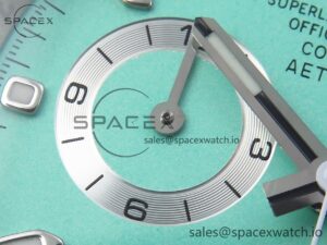 Rolex Daytona AET White Ceramic Case and Bracelet Avocado Green Dial SA4130 V2 - Image 13