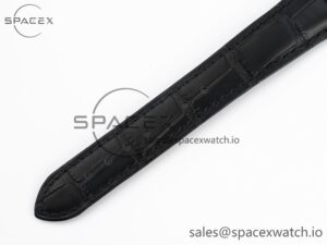 Omega De Ville Date SS MKF 1:1 Best Edition Black Dial Roman Marker on Black Leather Strap A8800 - Image 23