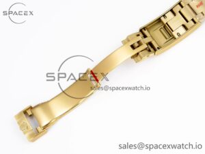 Rolex Submariner 116618 LN Black Ceramic YG Plated 904L Steel Clean 1:1 Best Edition VR3135 - Image 28