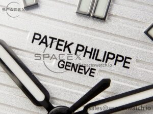 PATEK PHILIPPE Nautilus 5711 DIW Carbon DIWF 1:1 Best Edition Silver Textured Dial on Carbon/PVD Bracelet 324CS - Image 9