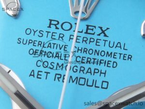 Rolex Daytona AET White Ceramic Case and Bracelet Tiffany Blue Dial SA4130 V2 - Image 9