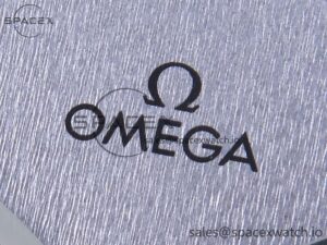 Omega De Ville Power Reserve SS MKF 1:1 Best Edition Blue Textured Dial on Black Leather Strap A8810 - Image 9