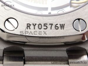 Audermars Piguet Royal Oak 37mm 15450 SS IPF Best Edition White Dial on SS Bracelet SA3120 Super Clone - Image 25