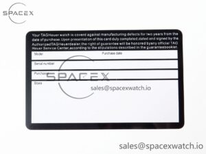 TAG HEUER NEW VERSION WATCH BOX AND PAPERS - Image 12