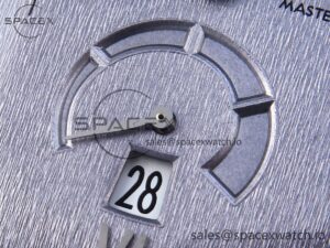 Omega De Ville Power Reserve SS MKF 1:1 Best Edition Blue Textured Dial on Black Leather Strap A8810 - Image 11