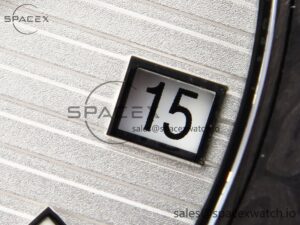 PATEK PHILIPPE Nautilus 5711 DIW Carbon DIWF 1:1 Best Edition Silver Textured Dial on Carbon/PVD Bracelet 324CS - Image 10