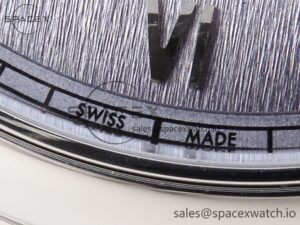 Omega De Ville Power Reserve SS MKF 1:1 Best Edition Blue Textured Dial on Black Leather Strap A8810 - Image 12