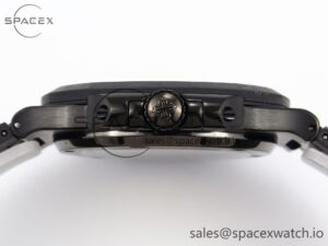 PATEK PHILIPPE NAUTILUS 5711 DIW CARBON DIWF 1:1 BEST EDITION BLUE TEXTURED DIAL ON CARBON/PVD BRACELET 324CS - Image 10