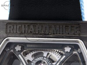 Richard Mille RM53-02 TOURBILLON CARBON RMF BEST EDITION SKELETON DIAL ON BLUE NYLON STRAP - Image 17