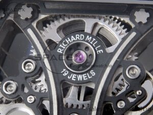 Richard Mille RM53-02 TOURBILLON CARBON RMF BEST EDITION SKELETON DIAL ON BLUE NYLON STRAP - Image 18
