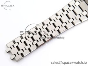 Audermars Piguet Royal Oak 37mm 15450 SS IPF Best Edition White Dial on SS Bracelet SA3120 Super Clone - Image 26