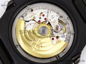 PATEK PHILIPPE NAUTILUS 5711 DIW CARBON DIWF 1:1 BEST EDITION BLUE TEXTURED DIAL ON CARBON/PVD BRACELET 324CS - Image 15